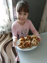 Семья Балашовых "Блинчики с жульеном"